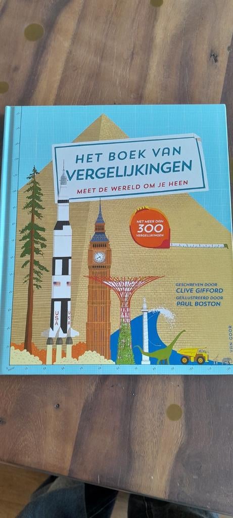 Clive Gifford - Het boek van vergelijkingen, Non-fictie, Ophalen of Verzenden, Zo goed als nieuw, Clive Gifford