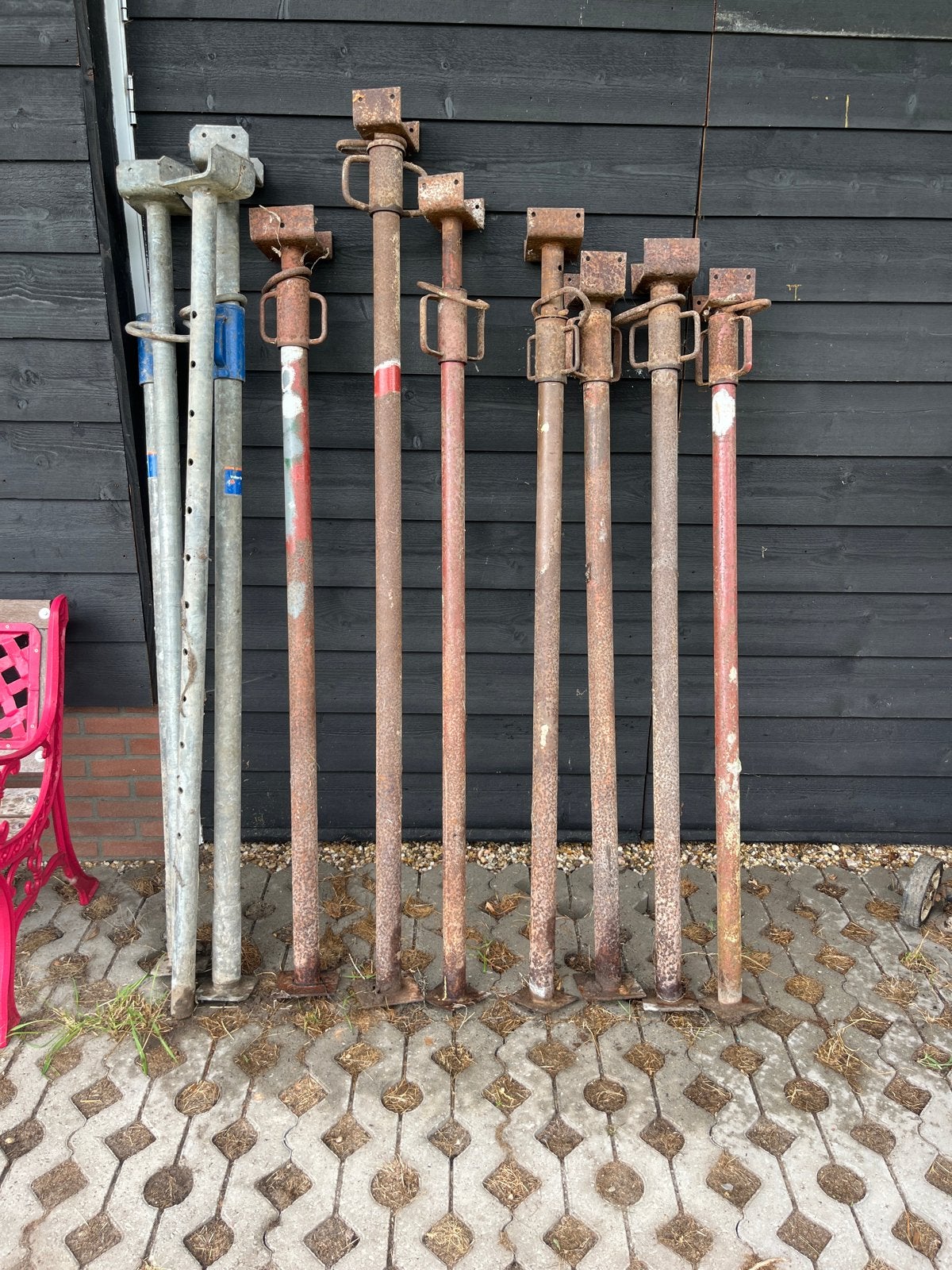 Diverse bouwstempels te koop, Ophalen, Gebruikt, Overige typen, 2 tot 5 meter
