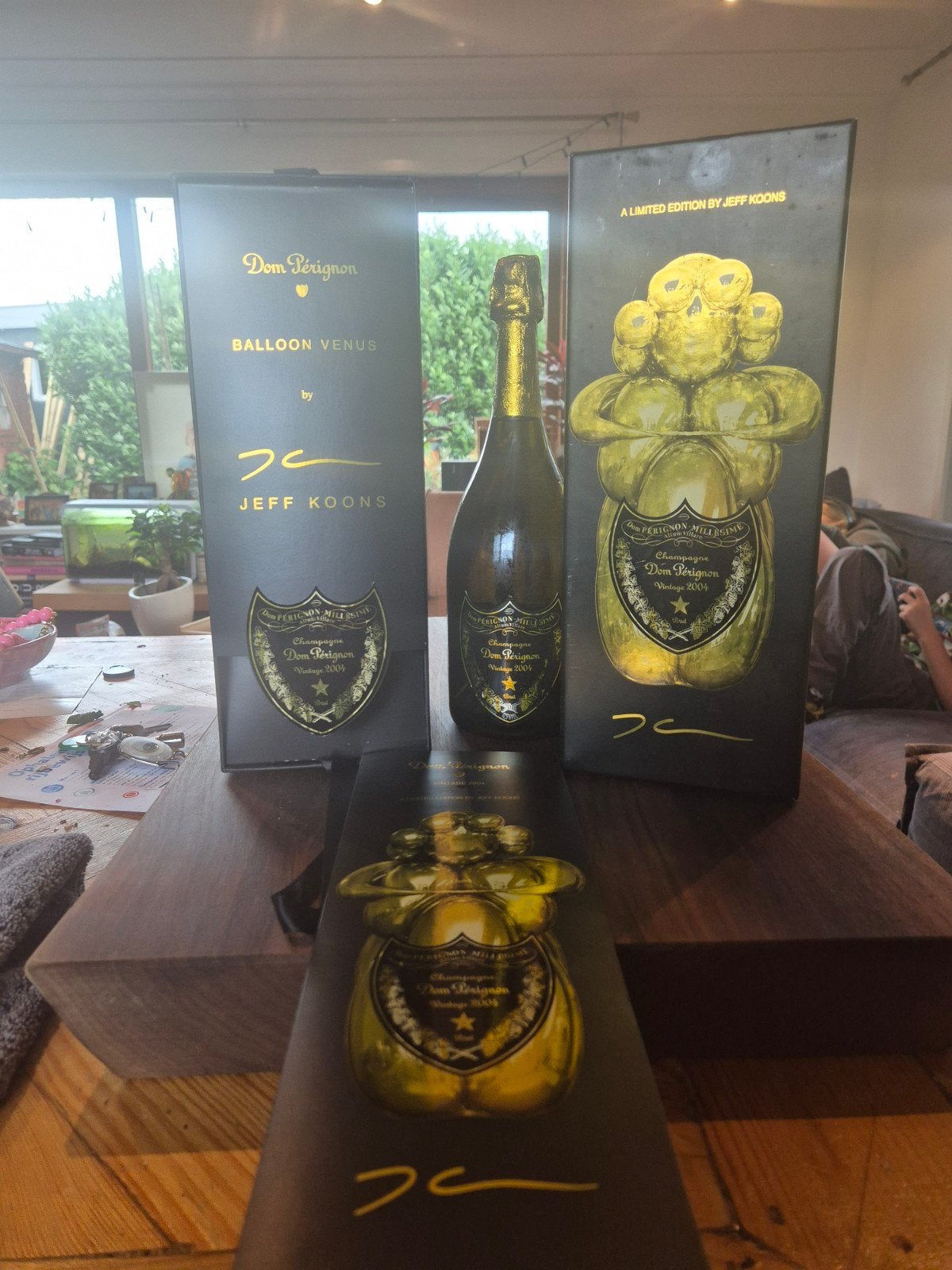 Dom Pérignon Vintage 2004 Jeff Koons Balloon Venus, Verzamelen, Wijnen, Frankrijk, Nieuw, Ophalen of Verzenden, Champagne