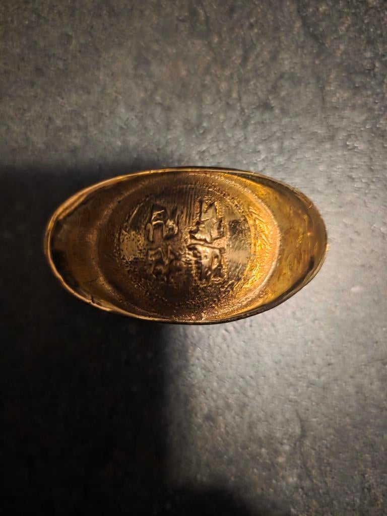 Chinese goudsycee yuanbao, Ophalen of Verzenden