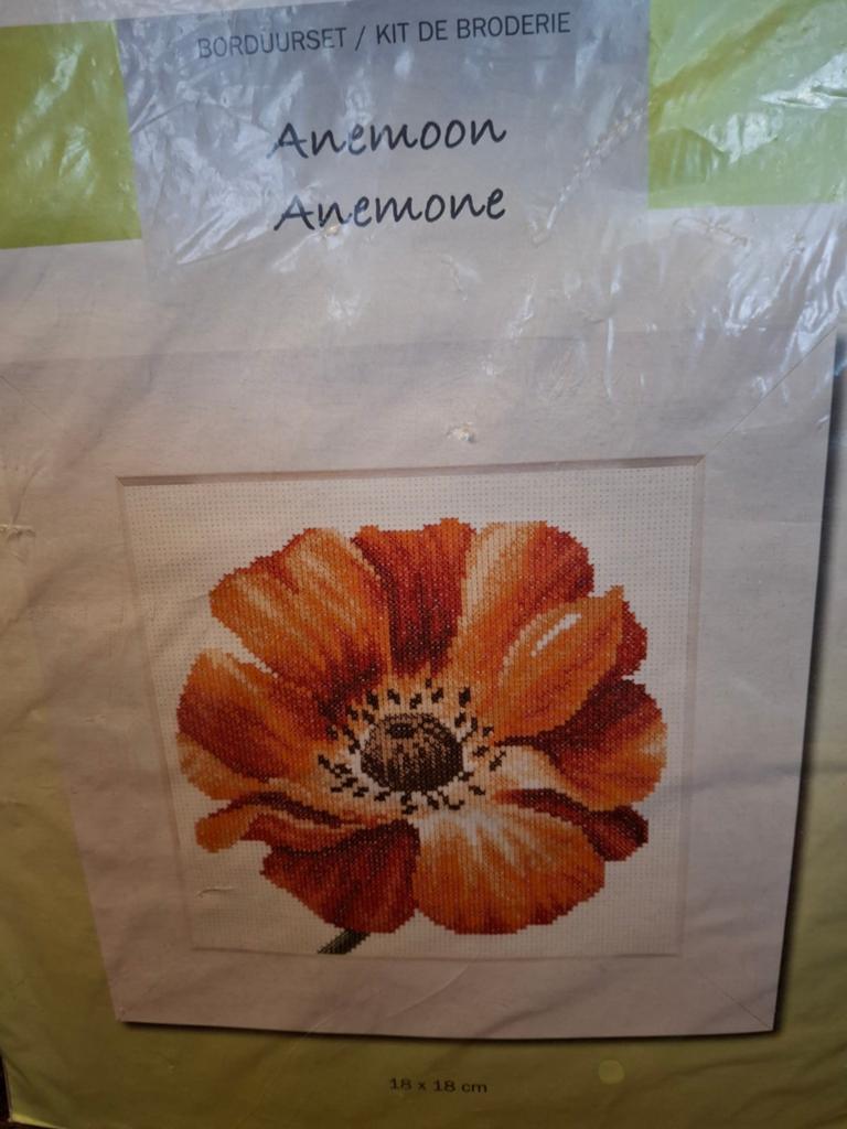 Anemoon, Ophalen of Verzenden, Nieuw, Borduurpakket