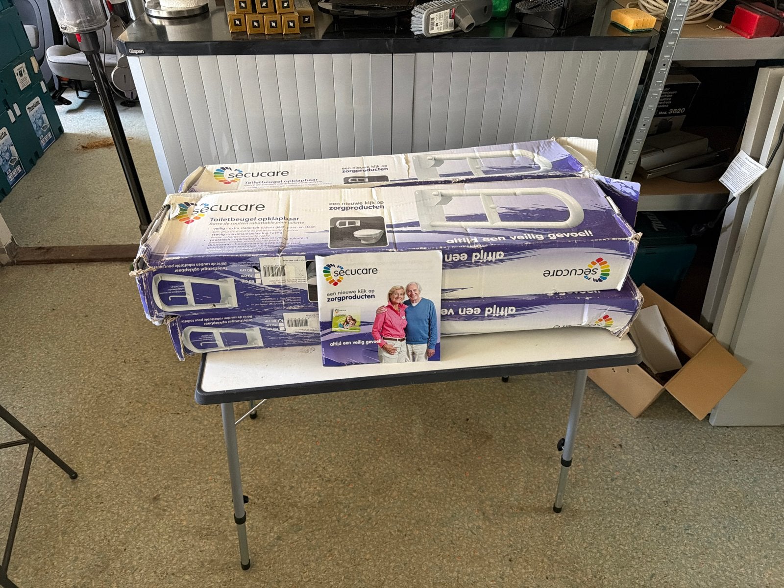 Secucare toilet beugels 4 stuks, Diversen, Verpleegmiddelen, Ophalen, Nieuw
