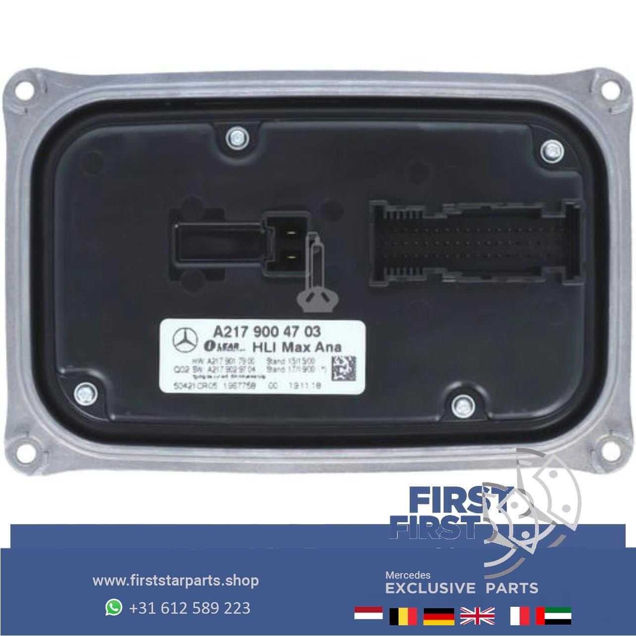 A2179004703 S KLASSE W217 MODULE BALLAST A2179004703 ORIGINE, Auto-onderdelen, Gebruikt, -, Ophalen of Verzenden, -
