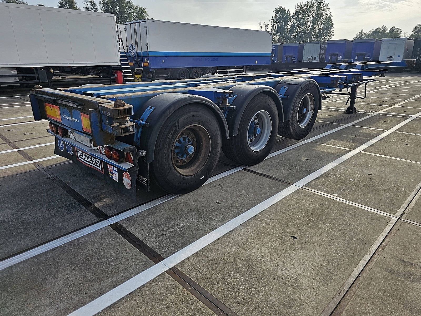 RENDERS RPCC 12.27, Overige kleuren, Bedrijf, Aanhangers en Opleggers, Te koop