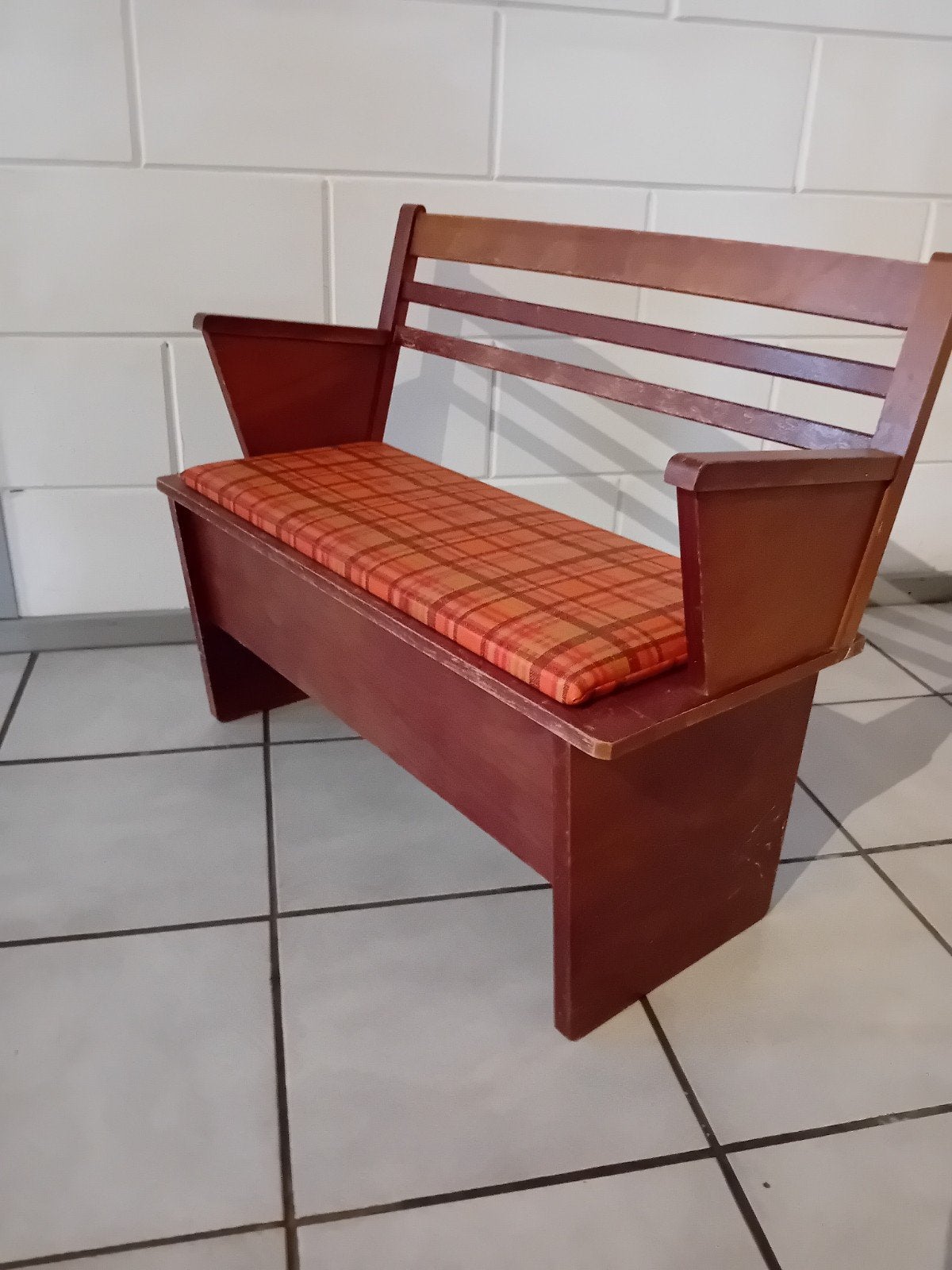 Bankje vintage, Ophalen, Gebruikt, Stoel(en)