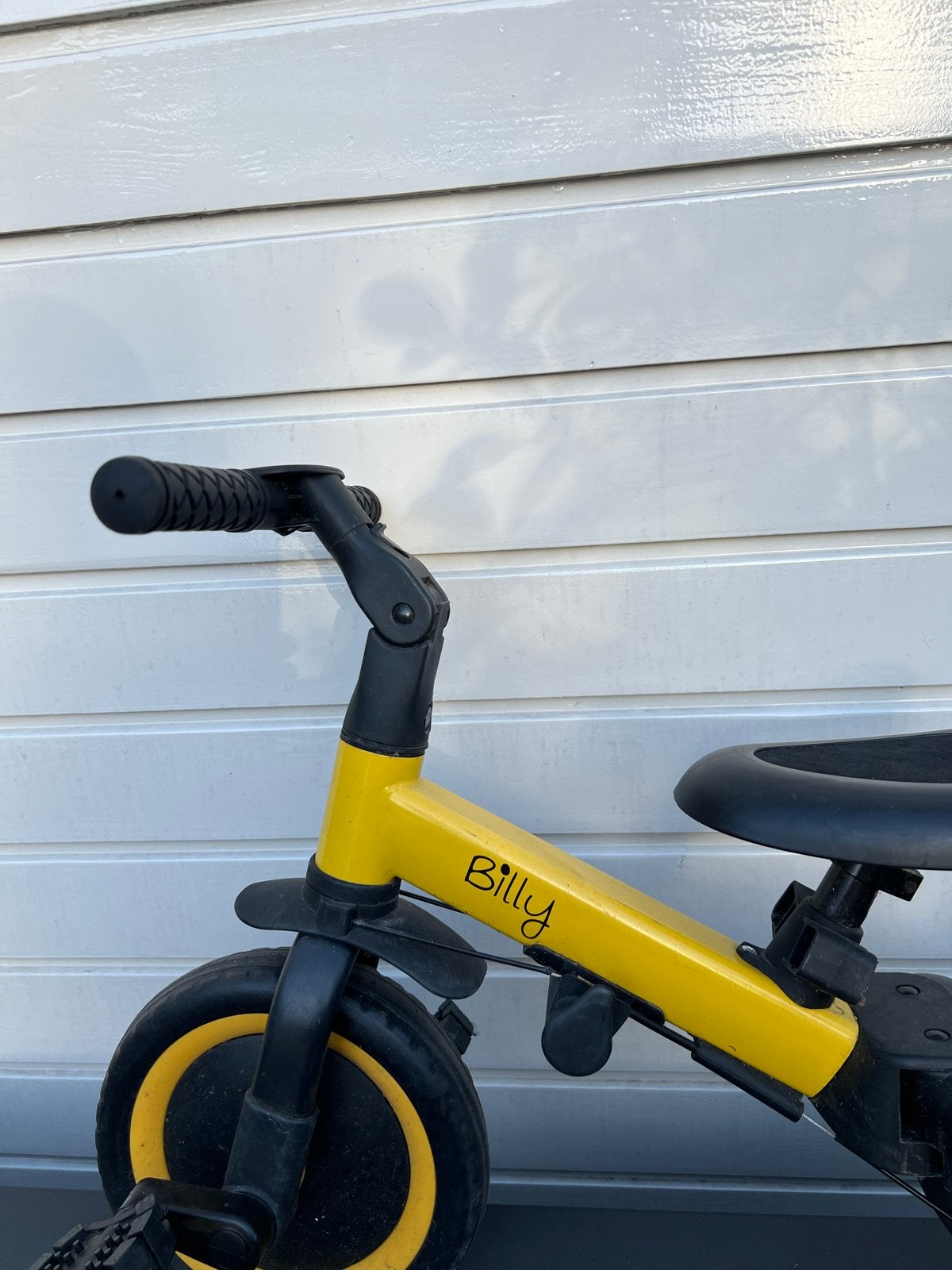 Billy 3-in-1 loopfiets/driewieler met duwstang, Fietsen en Brommers, Ophalen, Gebruikt, Duwstang