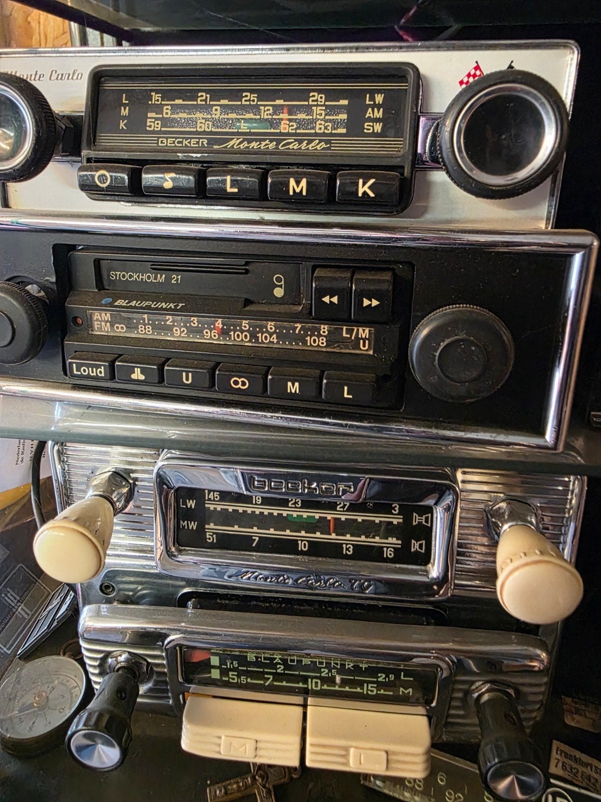 Oldtimer Autoradio's, Auto diversen, Autoradio's, Ophalen of Verzenden