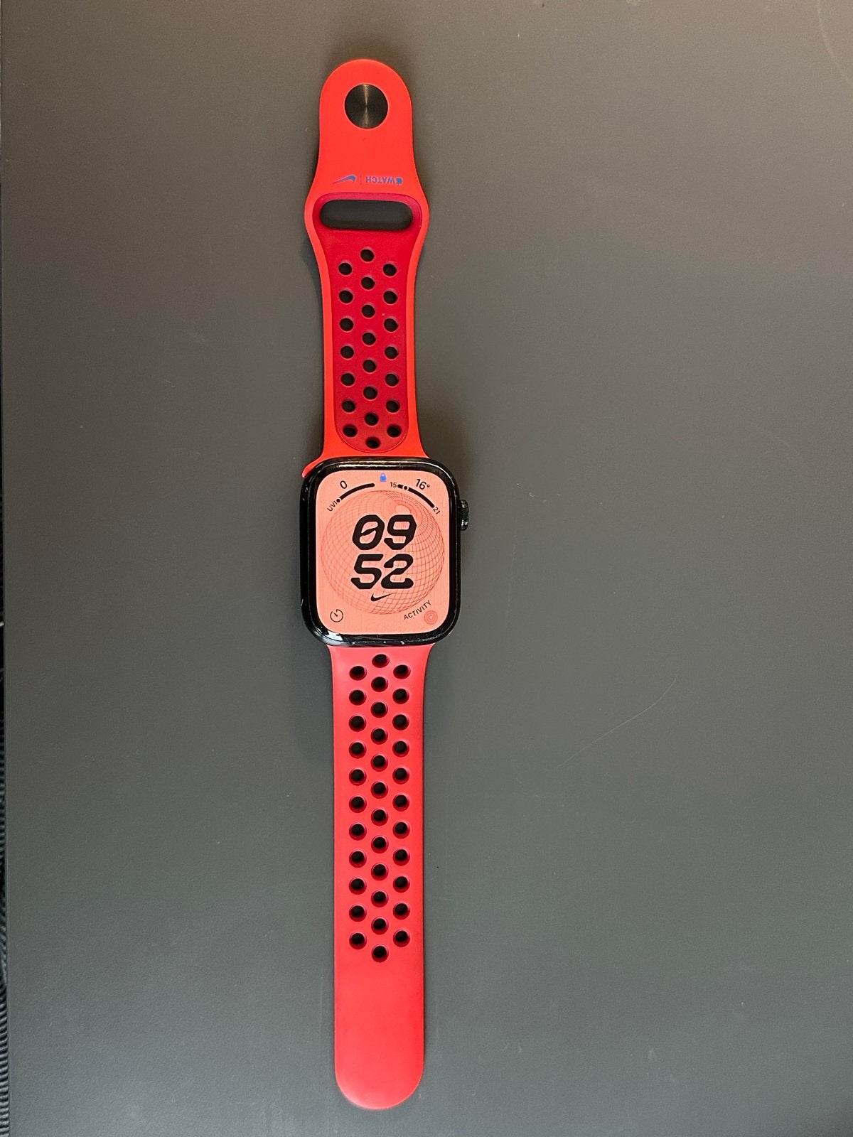 Apple Watch Series 8 (Rood) 45mm - perfecte staat, Afstand, IOS, Ophalen of Verzenden, Zo goed als nieuw