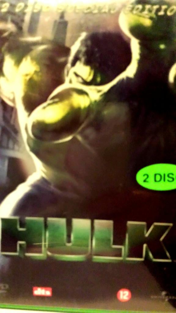 hulk ( 2 dvd's ), Alle leeftijden, Ophalen of Verzenden, Zo goed als nieuw