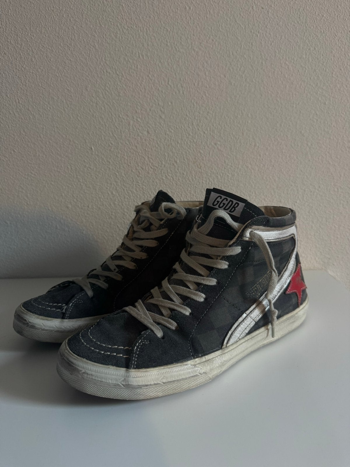 Golden Goose Slide Sneakers 42, Ophalen of Verzenden, Gedragen, Zwart, Sneakers of Gympen