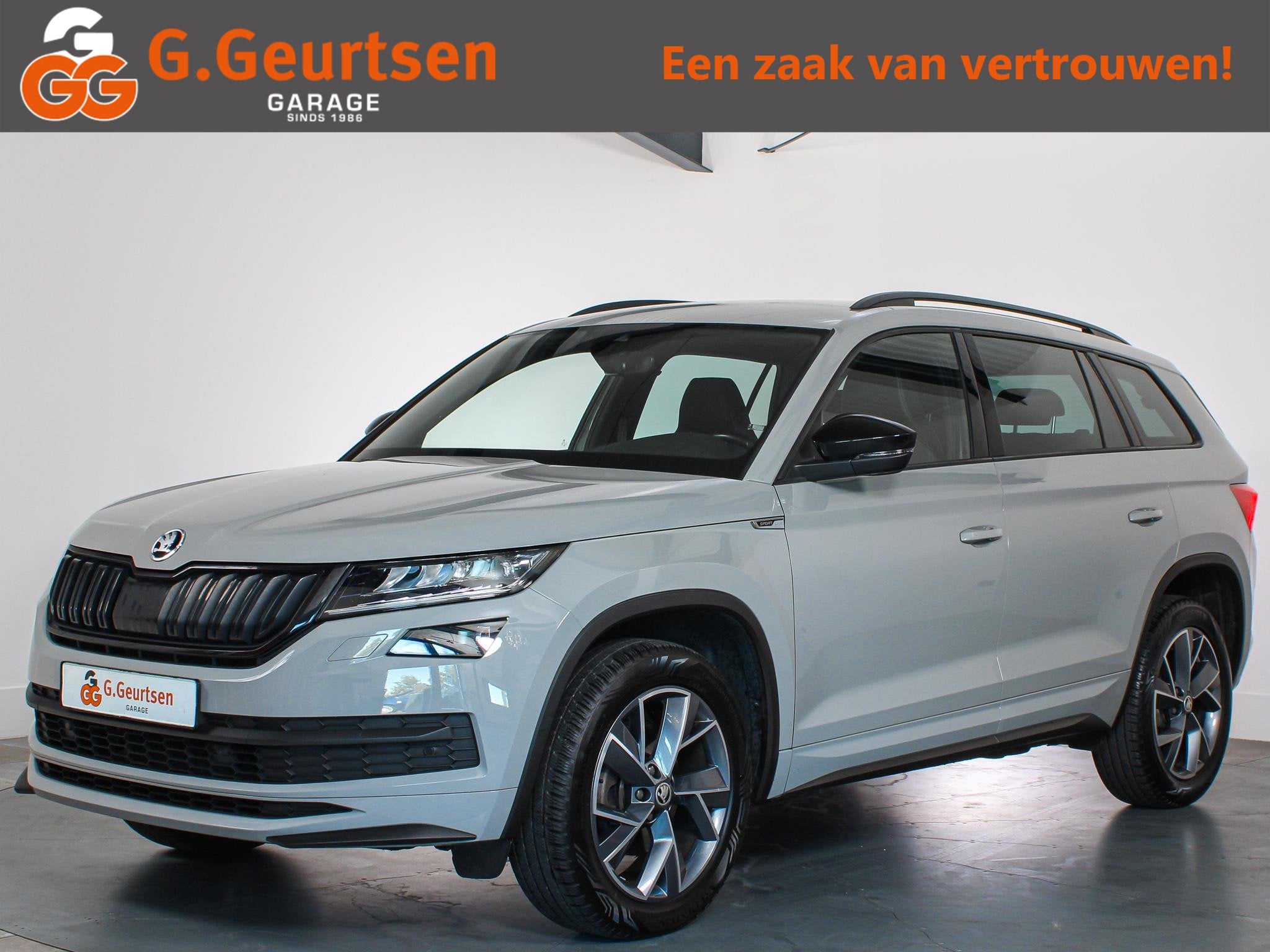 Skoda Kodiaq 1.5 TSI Sportline Business 7-Persoons, Cruise C, Auto's, 4 cilinders, 150 pk, Bedrijf, 1524 kg