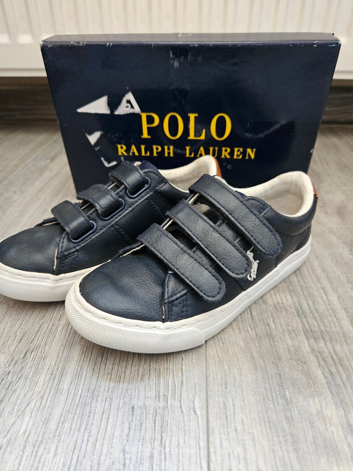 Ralph Lauren marineblauwe schoenen maat 28, Jongen of Meisje, Schoenen, Ophalen of Verzenden, Zo goed als nieuw