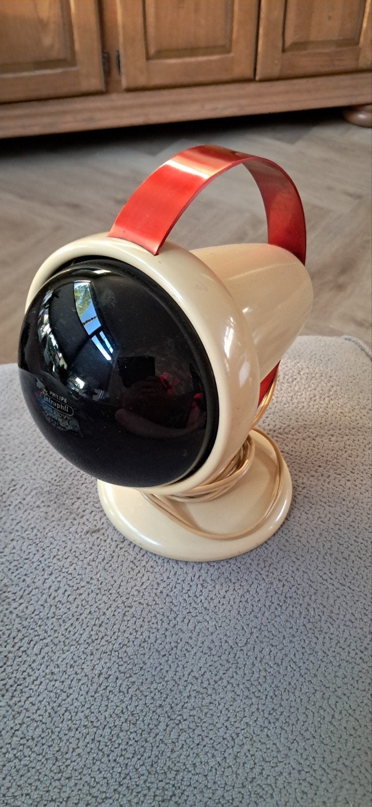 Vintage Philips Infraphil Infraroodlamp - Werkend, Witgoed en Apparatuur, Persoonlijke-verzorgingsapparatuur, Ophalen of Verzenden