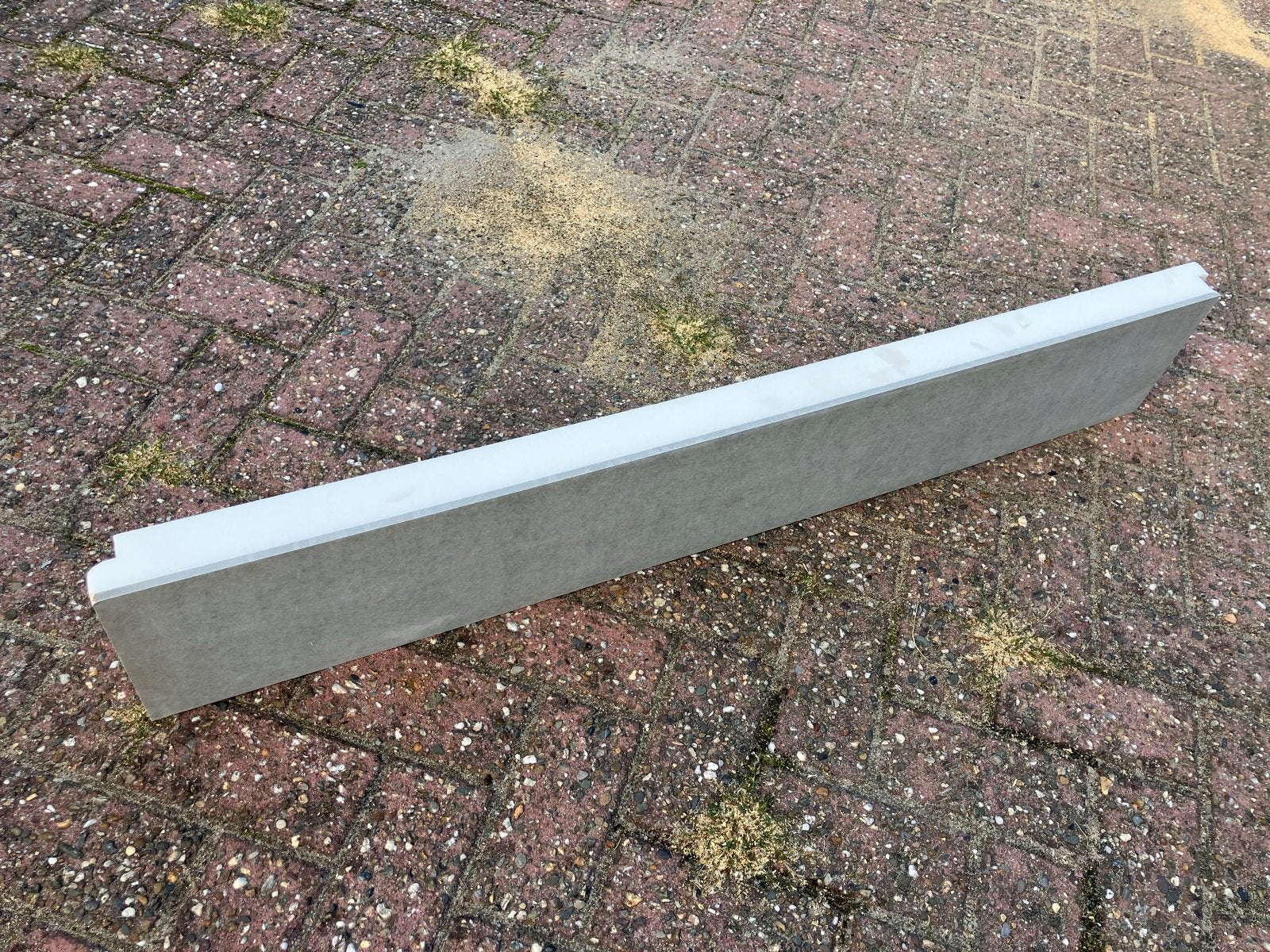 14x CEBO Kantplank Geïsoleerd 1200x200x50+8mm Lichtgrijs, Ophalen, Overige materialen, 4 tot 8 cm, Nieuw