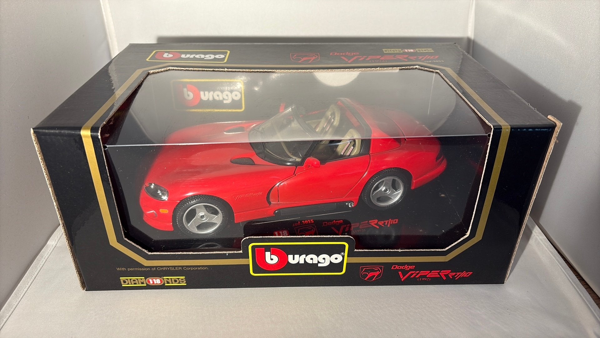 Bburago Dodge Viper RT/10., Ophalen of Verzenden, Nieuw, Bburago