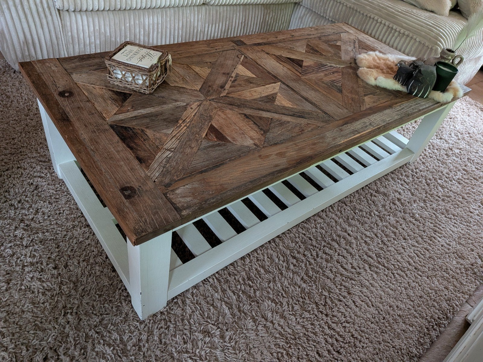 Riviera Maison Chateau Chassigny salontafel, Ophalen, Gebruikt, 50 tot 100 cm, 150 tot 200 cm