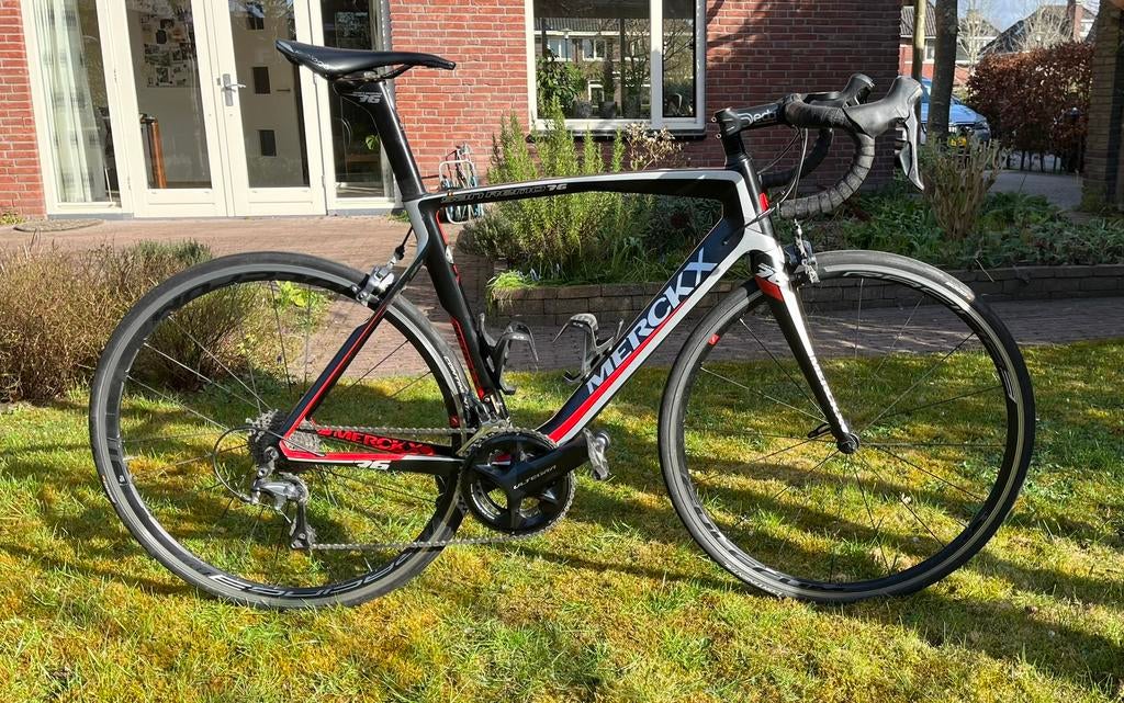 Merckx San Remo 76 carbon racefiets maat L, Fietsen en Brommers, Fietsen | Racefietsen, 28 inch, Gebruikt, Carbon, Meer dan 20 versnellingen