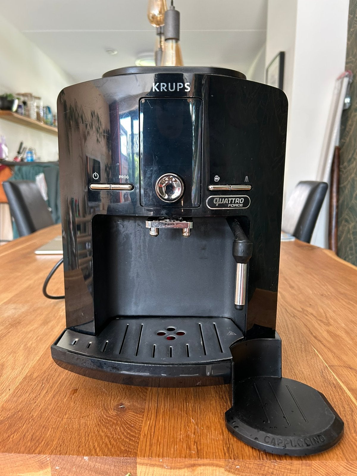 Krups Quattro Force koffie automaat, Ophalen, Gebruikt, Espresso apparaat, Koffiebonen