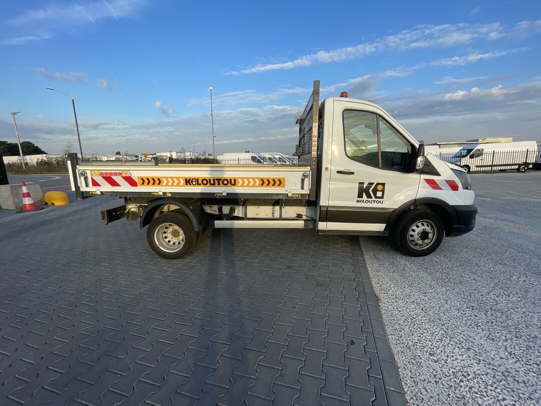 Ford Transit 165pk Tipper, Kipper, Dubbel Banden 3,5T 2024, Gebruikt, Euro 6, Overige kleuren, Bedrijf