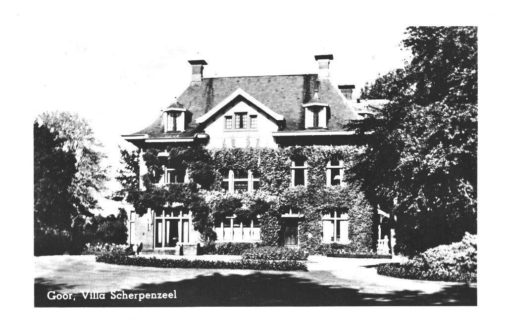 968633 Goor Ov 1962 Villa Scherpenzeel Gelopen met postzegel, Verzamelen, Ophalen of Verzenden, 1960 tot 1980, Gelopen, Overijssel