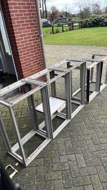 Schroff netwerk kast server rack cabinet, Computers en Software, Serverkasten, Ophalen, Gebruikt