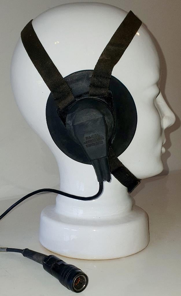 Kostbare RACAL headset Koptelefoon Onderzeebootdienst Marine, Telecommunicatie, Zenders en Ontvangers, Verzenden, Gebruikt