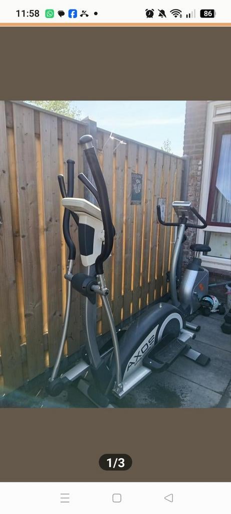 Hometrainer en crosstrainer zsm ophalen, Ophalen of Verzenden, Zo goed als nieuw, Overige typen