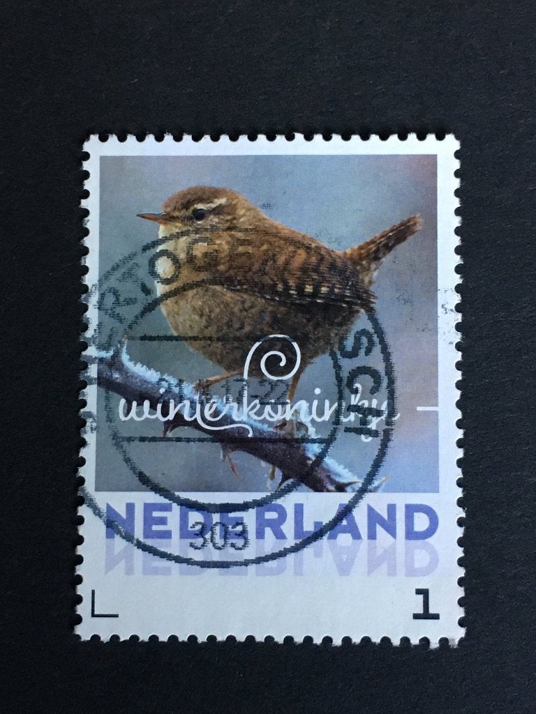 2520 Persoonlijke - Winterkoning - gestempeld, Ophalen of Verzenden, Na 1940, Gestempeld