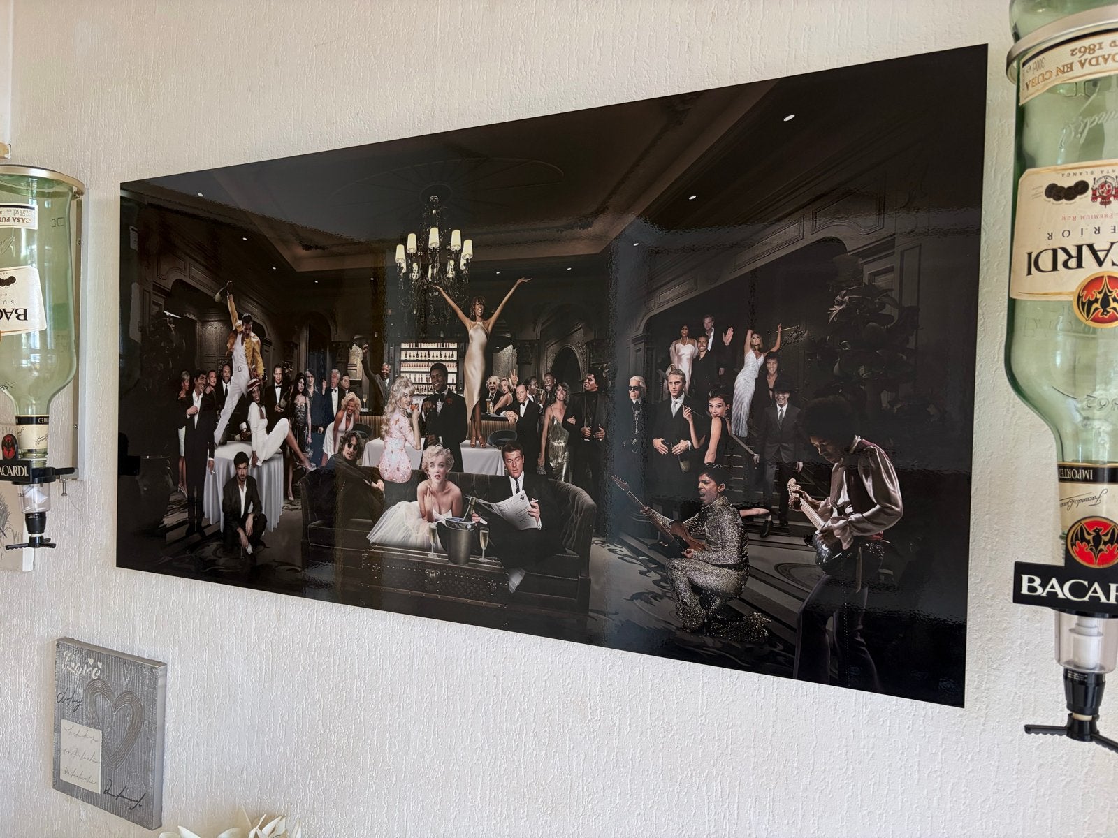 Icon Art "The Rest is History" 120x60cm plexiglas, Figuren, Kunststof, Print, Ophalen