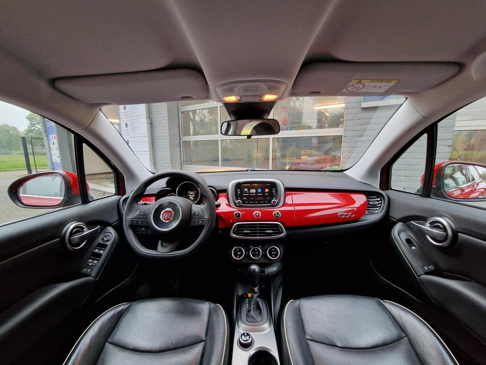 Fiat 500 X 1.4 Turbo MultiAir Lounge|Automaat|Clima|Navi|Cam, Auto's, Gebruikt, 4 cilinders, Met garantie (alle), 500X