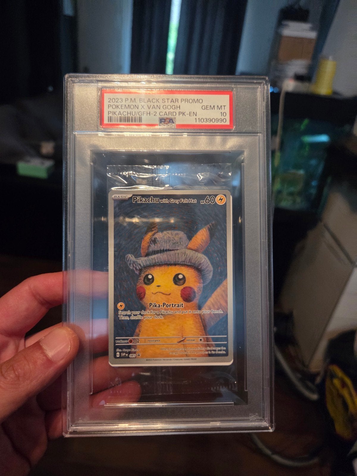 pikachu grey felt hat sealed psa 10, Hobby en Vrije tijd, Verzamelkaartspellen | Yu-gi-Oh!, Ophalen of Verzenden, Zo goed als nieuw