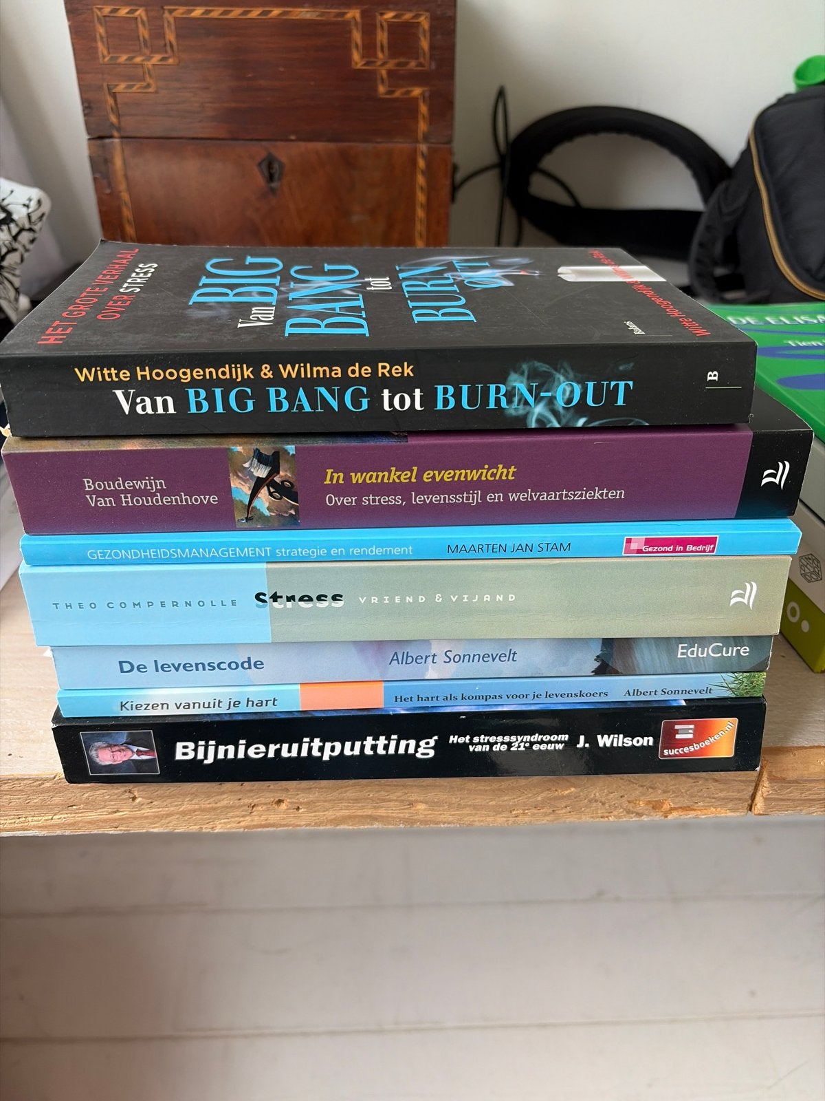 Boeken stress- en burn-out coach - Sonneveld opleidingen, Ophalen of Verzenden, Gelezen, Gezondheid en Conditie