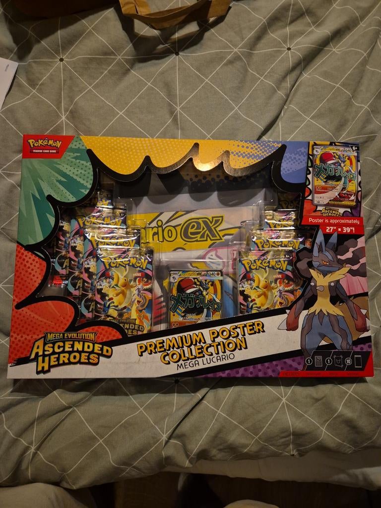 Pokémon Mega Lucario Premium Poster Collection Box, Ophalen of Verzenden, Nieuw, Overige typen