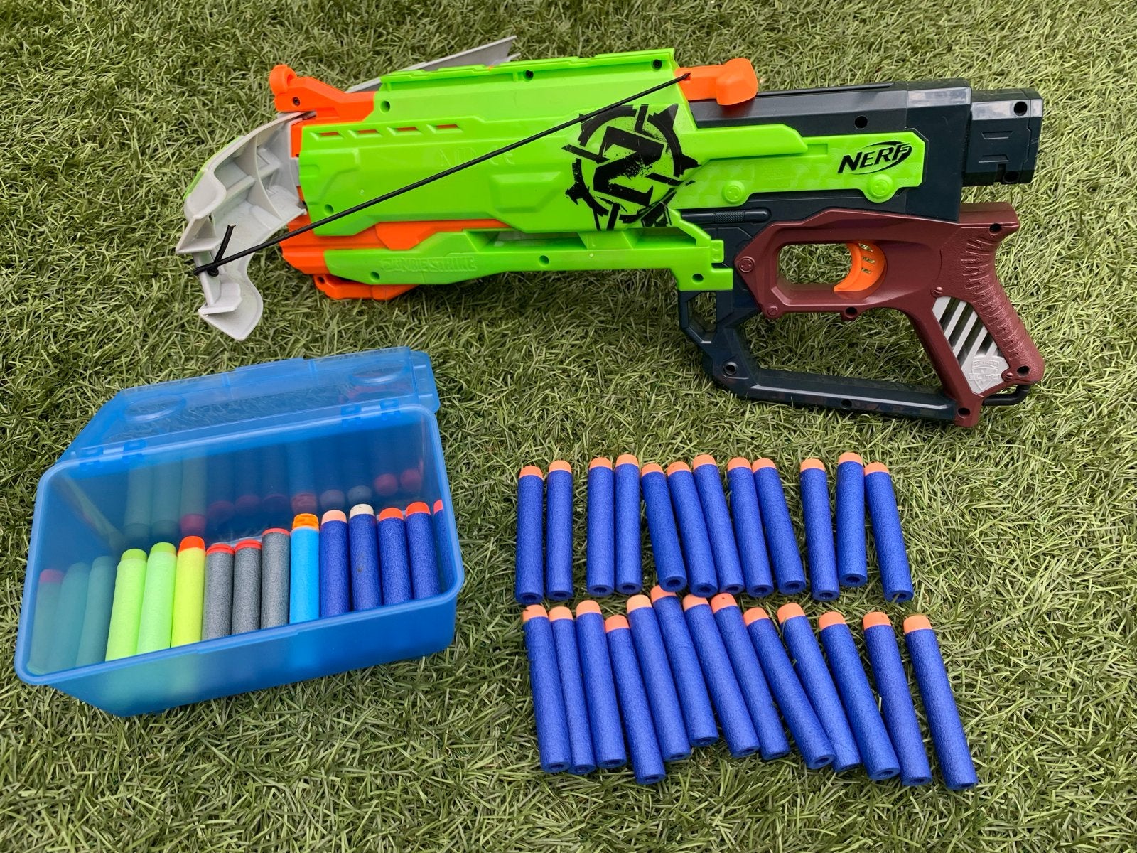 Nerf Kruisboog met meer dan 30 pijltjes, Ophalen, Gebruikt, Jongen of Meisje