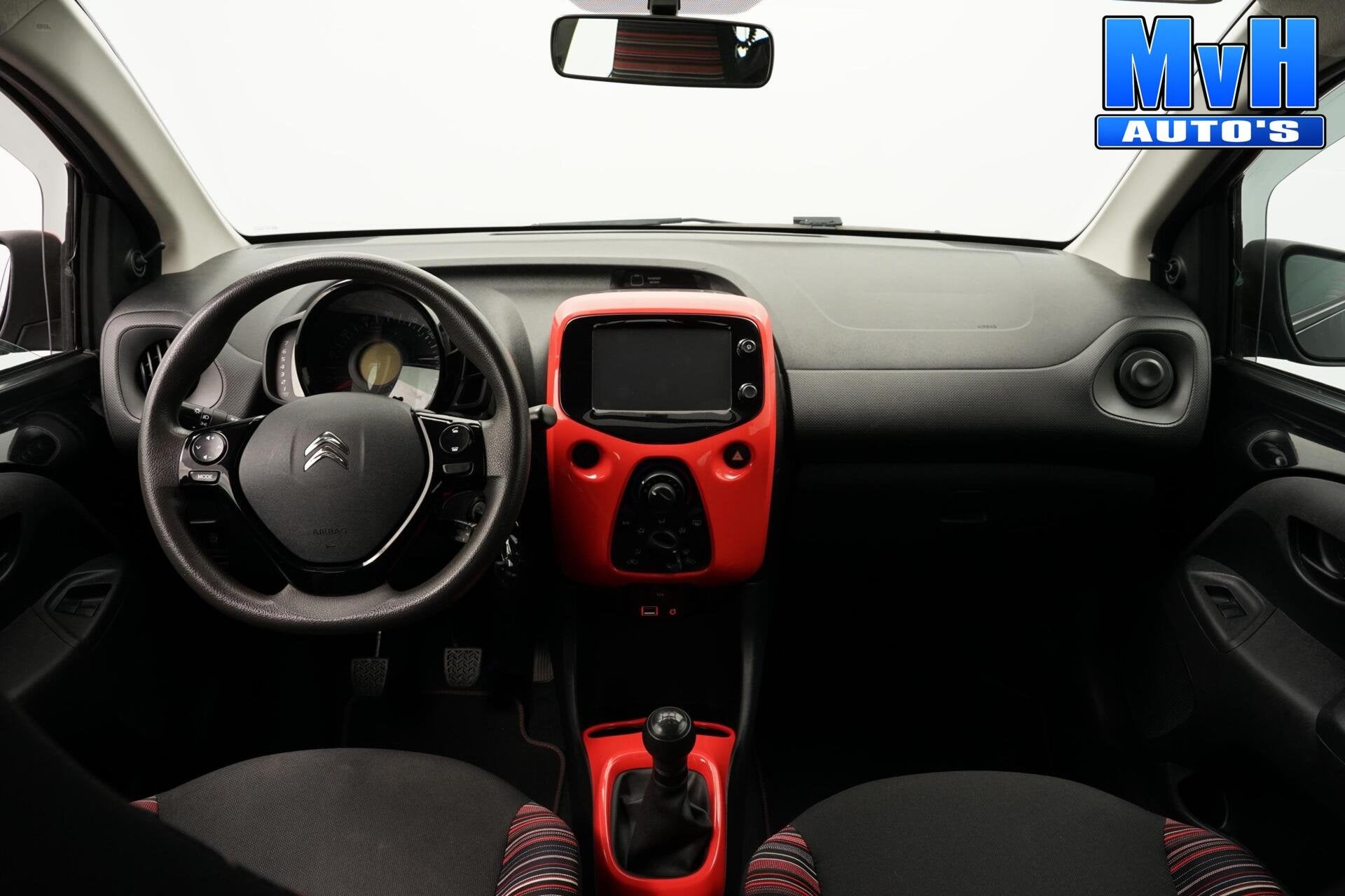 Citroen C1 1.0 e-VTi Airscape Feel Edition|VOUWDAK|BLUETOOTH, Voorwielaandrijving, Euro 5, Stof, Gebruikt