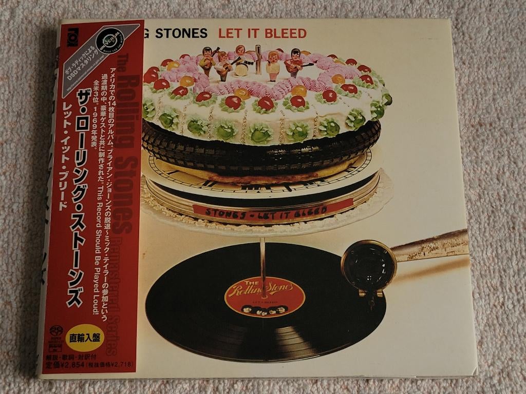 ROLLING STONES - Let It Bleed CD (BLUES) JAPAN + OBI ZGAN, Ophalen of Verzenden, Zo goed als nieuw, Poprock