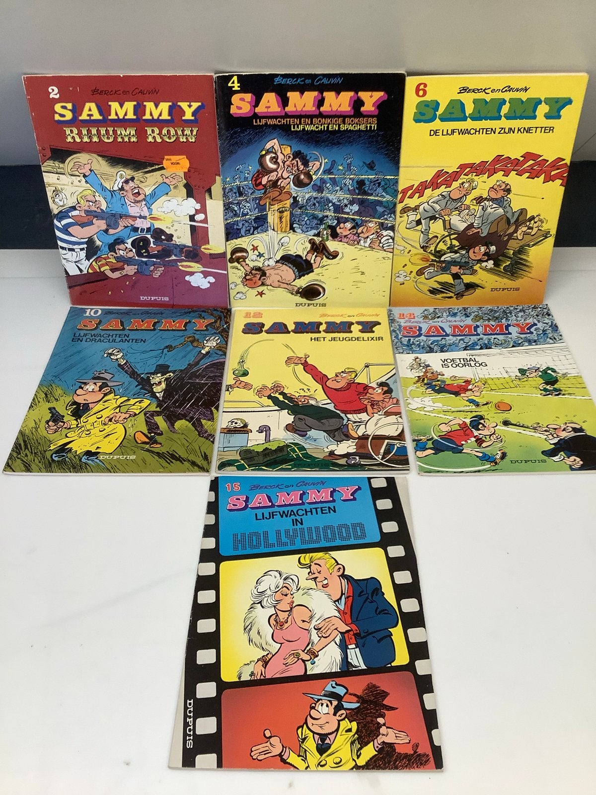 Sammy stripboeken - Diverse nummers, Meerdere stripboeken, Ophalen of Verzenden, Gelezen