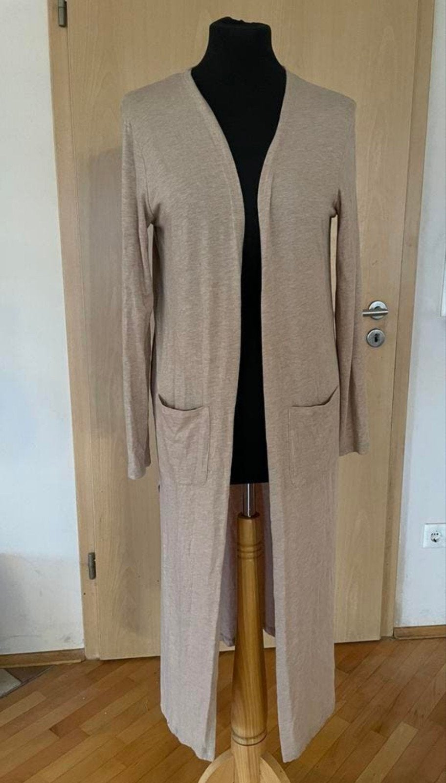 Blaumax beige dun lang prachtig vest maat M met zakken, Kleding | Dames, Maat 38/40 (M), Beige, Blaumax, Ophalen of Verzenden