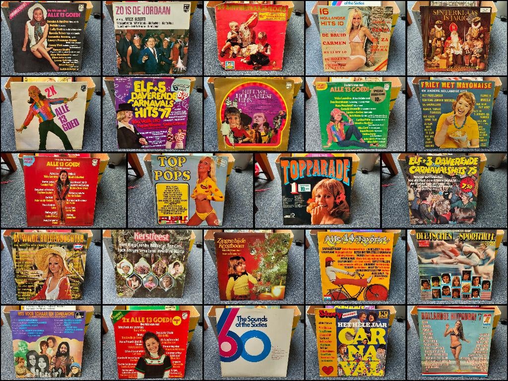 Unieke collectie LP's 60-70 jaren, Ophalen of Verzenden, Gebruikt, Overige formaten