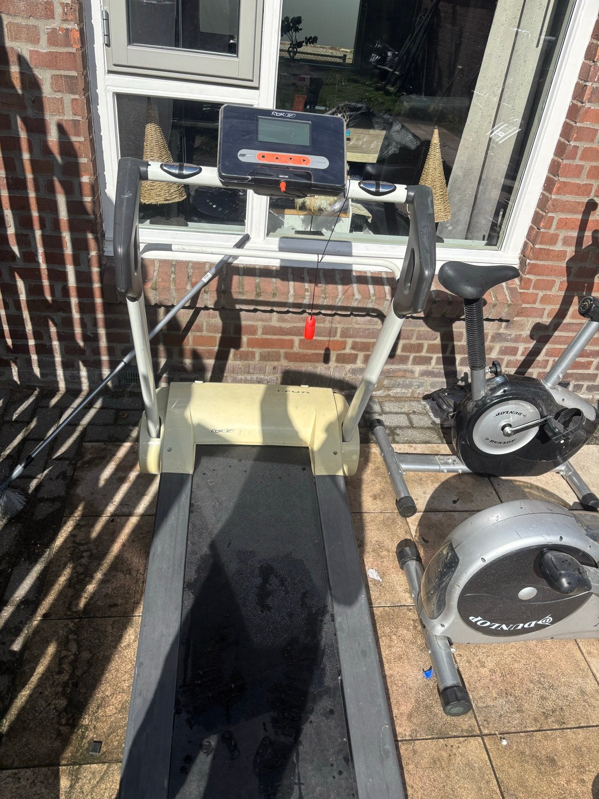 Loopband, hometrainer, crosstrainer en fitnessbank, Gebruikt, Ophalen of Verzenden, Metaal, Loopband