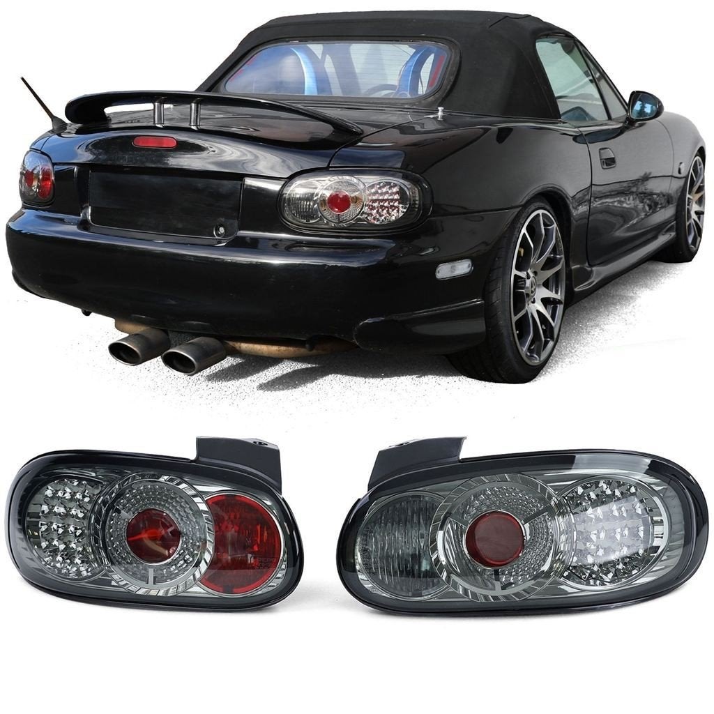 Led Achterlichten Voor Mazda MX5 NB NBFL Smoke, Auto diversen, Verzenden, Automotive Parts, A.parts@hotmail.nl, Trasmolenlaan 12 3447 GZ Woerden