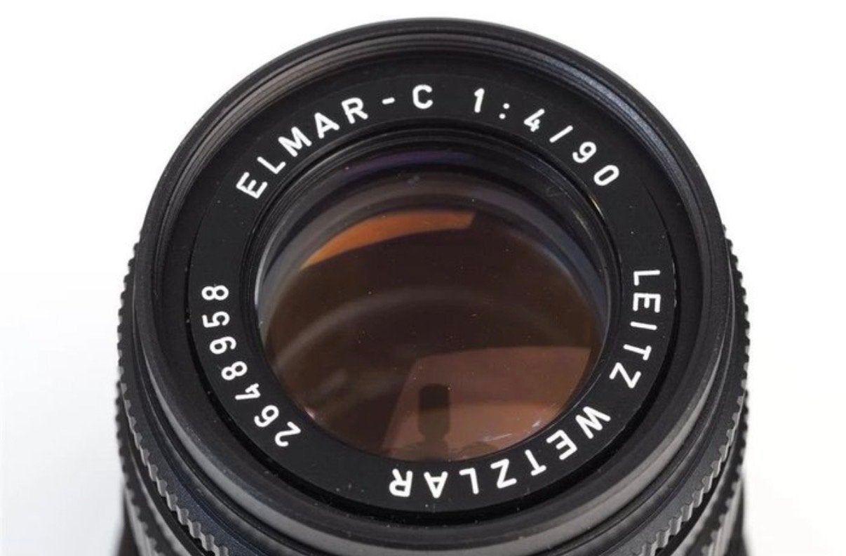 Leica ElmarC 90mm f4 lens. Zeer nette staat. Leica M vatting, Audio, Tv en Foto, Fotografie | Lenzen en Objectieven, Zo goed als nieuw