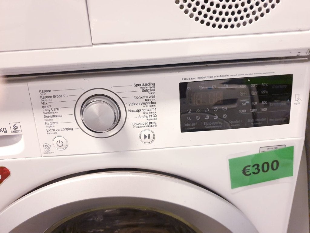 wasmachine LG 8kg️ ️A+++ INC GARANTIE, Witgoed en Apparatuur, Wasmachines, Ophalen, 1200 tot 1600 toeren, 8 tot 10 kg, Zo goed als nieuw