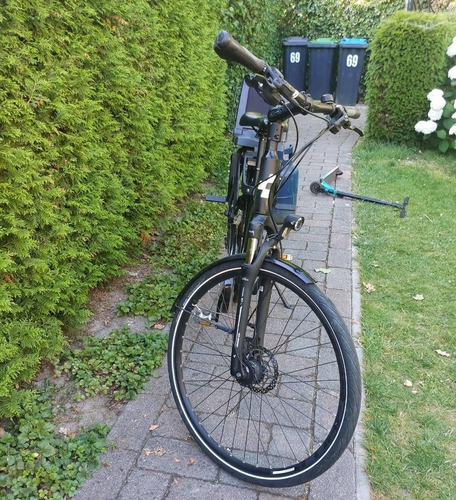 Cube fiets met kinderzitje, Fietsen en Brommers, Fietsen | Dames | Damesfietsen, Overige merken, Gebruikt, Versnellingen, Ophalen of Verzenden