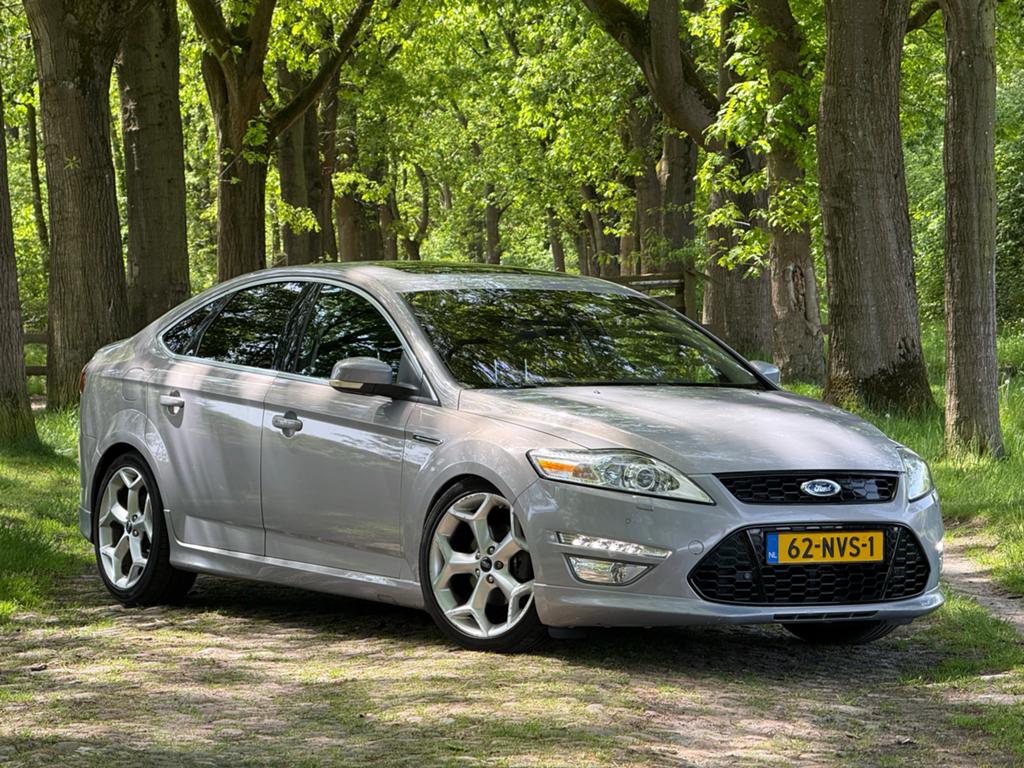 Ford Mondeo 2.0 Titanium S full option met 241pk, Auto's, Euro 5, 1800 kg, Zwart, 4 cilinders