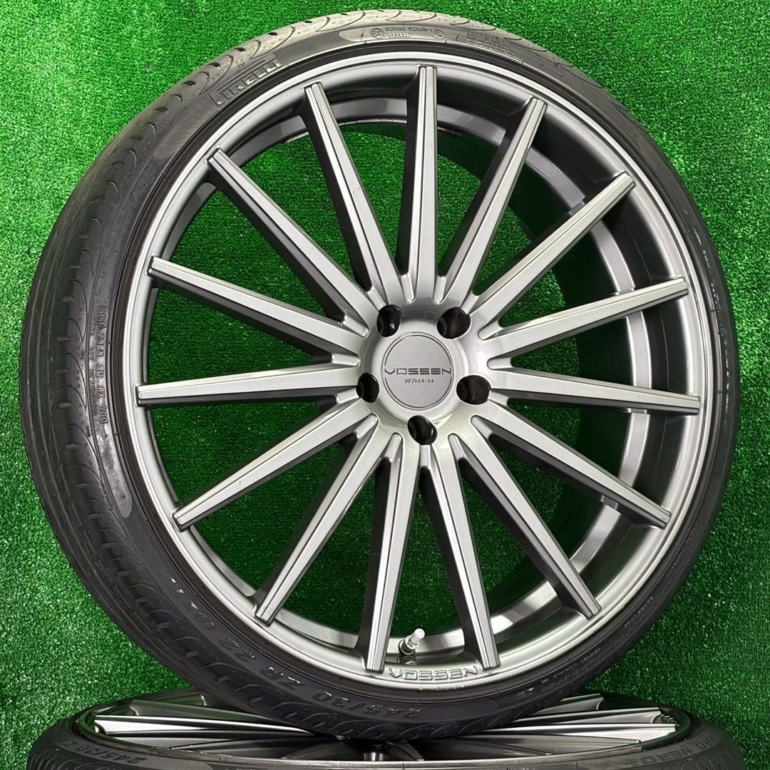 Originele 22 inch Vossen velgen met banden Ford Mustang, Auto-onderdelen, Gebruikt, -, 285 mm, -