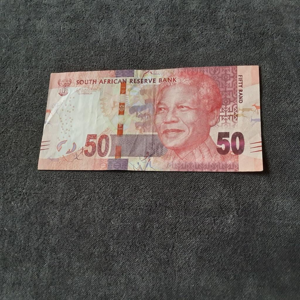 50 Rand Zuid-Afrika gebruik, Ophalen of Verzenden, Zuid-Afrika
