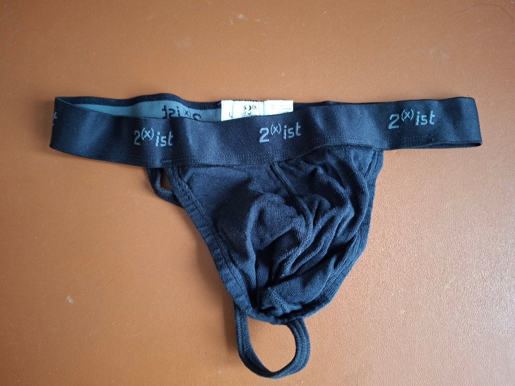 zwart jock strap string ( maat L ), Ophalen of Verzenden, Zwart, 2xist, Slip