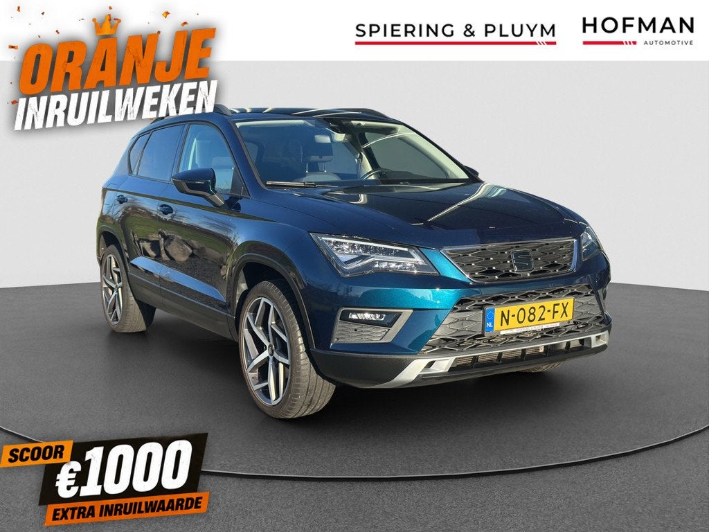 SEAT Ateca 1.0 EcoTSI Style Business Intense | Carplay | Vir, Auto's, Seat, Bedrijf, Te koop, Ateca, ABS, Achteruitrijcamera, Airbags