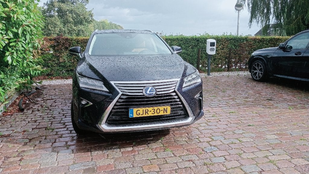 Lexus RX(-H) 450H 3.5 V6 Hybrid 4WD CVT 2017 Blauw, Automaat, Adaptive Cruise Control, 1800 kg, Euro 6